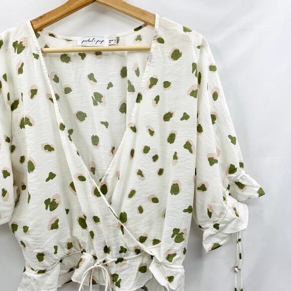 Petal & Pup white polka dot blouse - Picture 3 of 5